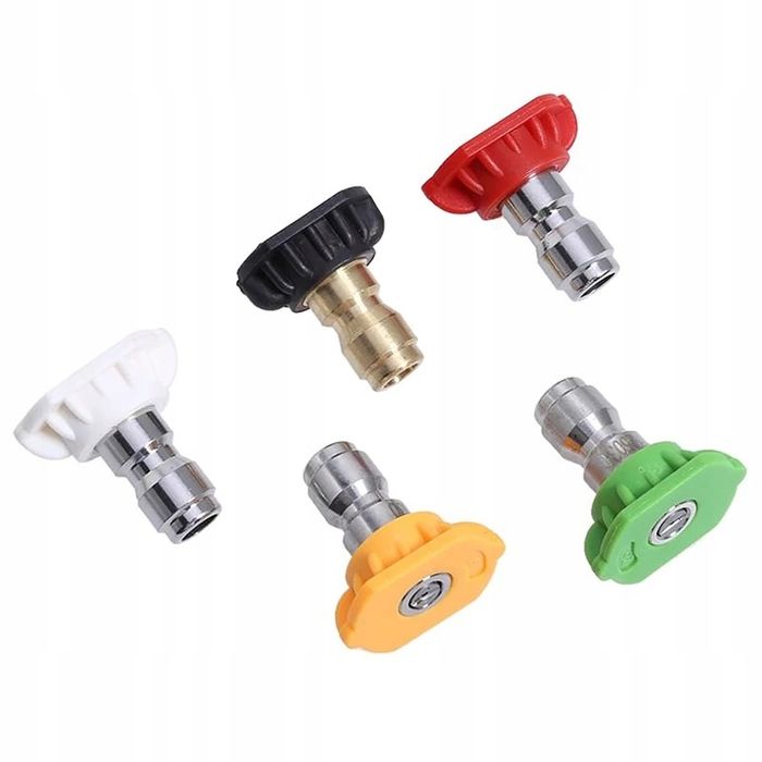 Komplet 5 Dysz do Myjki Ciśnieniowej | 250 bar, 1/4" Szybkozł.