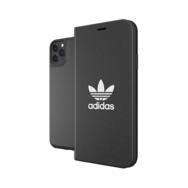 Adidas OR Booklet Case BASIC iPhone 11Pro Max czarno-biały/black-whit