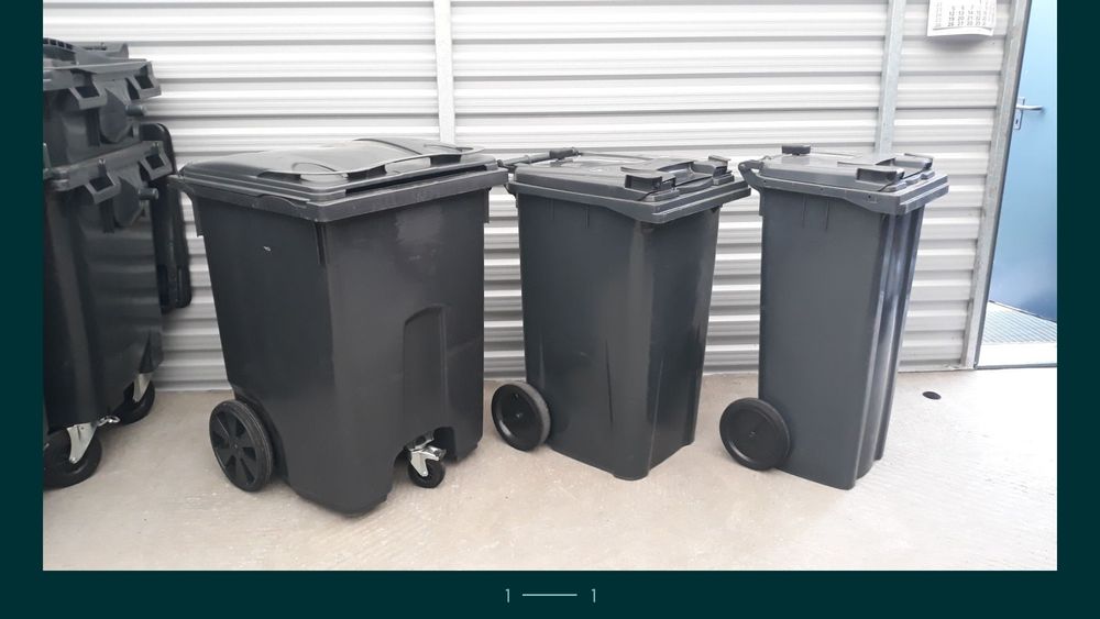 Kosz na śmieci pojemnik na odpady 240L kontener!