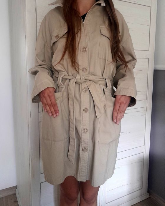 Trencz prochowiec płaszczyk 36 stan idealny