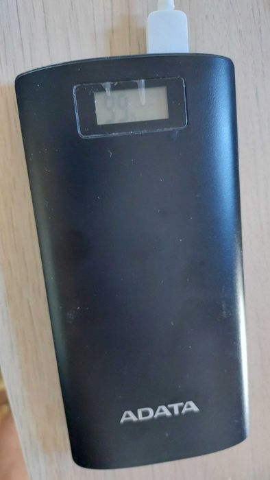 Bateria Powerbank, 2 saídas USB, 1 input MicroUSB ADATA 20.000 mAh,  Porto