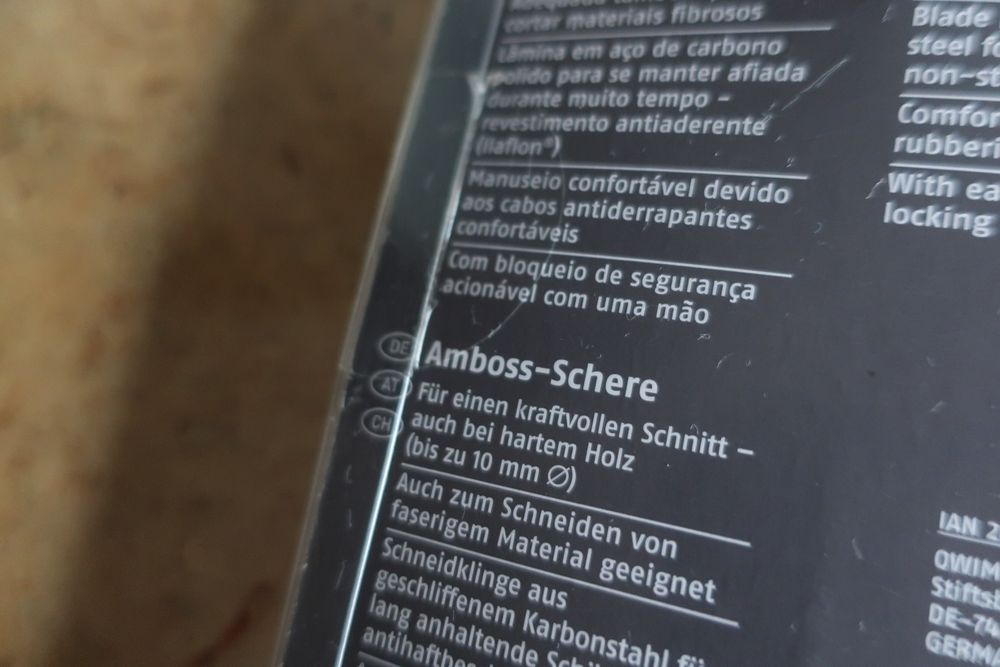 (Novo a estrear) Florabest Serra dobrável para poda