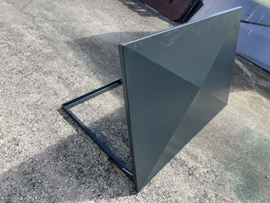 Tampo de inox lacado