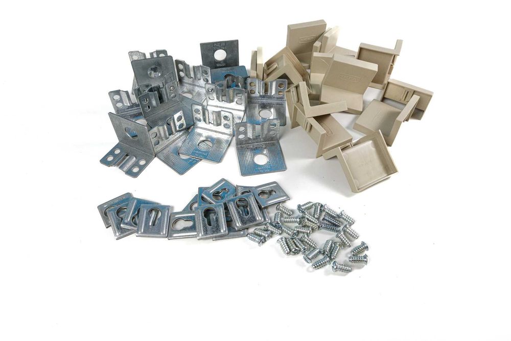 14 suportes para fixação armários