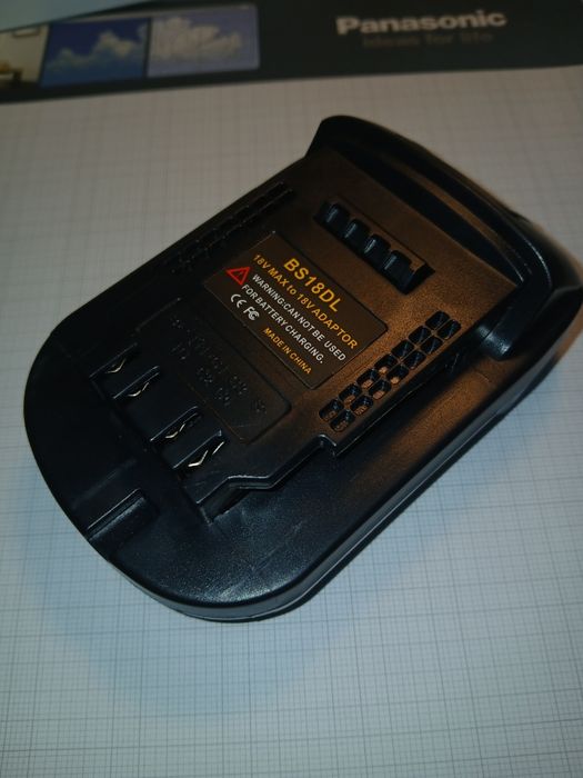 Adaptador bateria bosch/makita