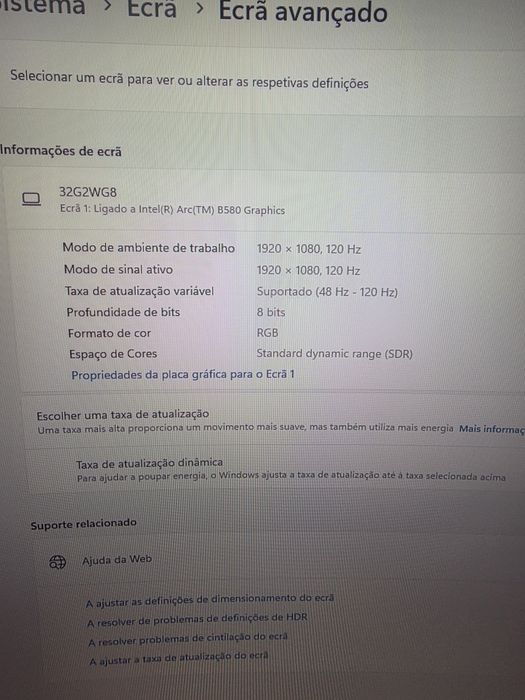 Monitor gaming AOC 32G2WG8 CURVO