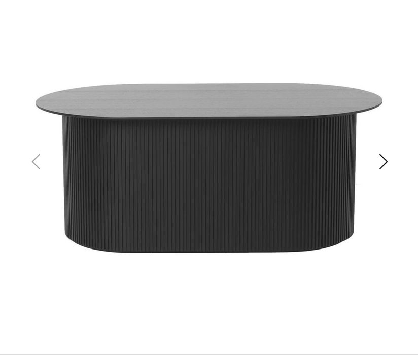 Mesa centro sala Ferm Living bordeaux podia table