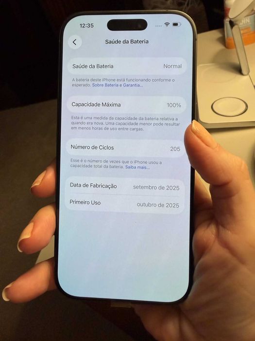 iPhone 17 256GB Black – Como Novo + Garantia FNAC (Bateria 100%)