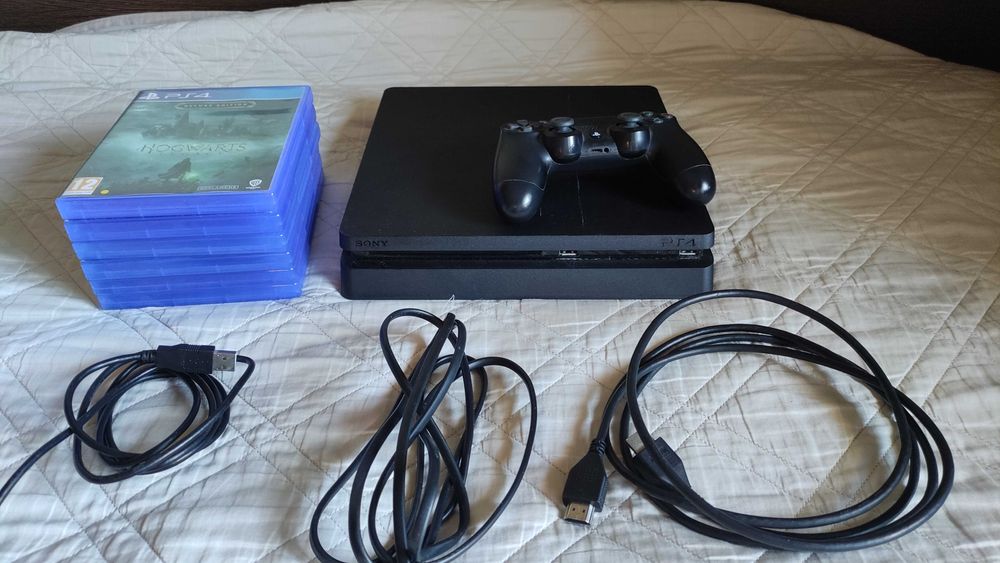PlayStation 4 Slim 1TB + 6 Games + 1 Controller64739029570690122