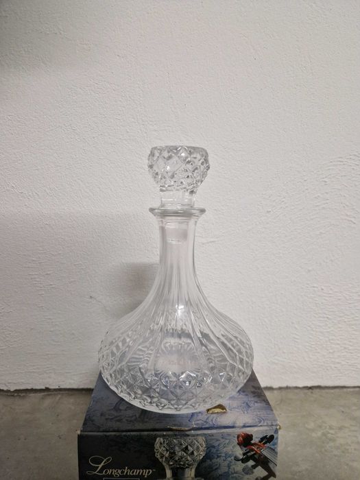 Decanter de Cristal Longchamp – Cristal d’Arques + Caixa