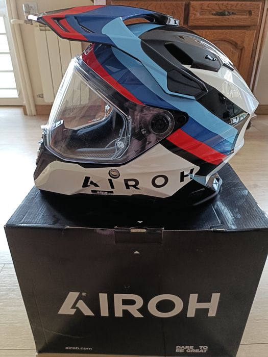 Kask airoh comander2 jak NOWY rozm L 59-60