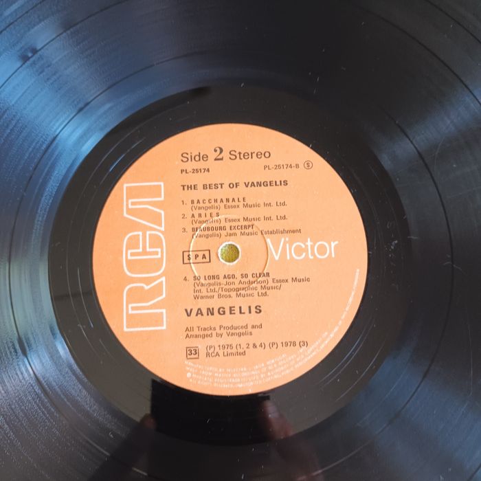 Vangelis > Best of , Vinil