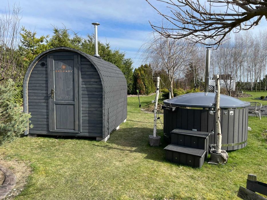 Sauna ogrodowa, sauna beczka , sauna owalna , sauna igloo, sauna Ren