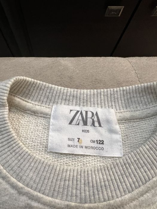 Bluza dla chlopca Zara roz. 122 z cekinami