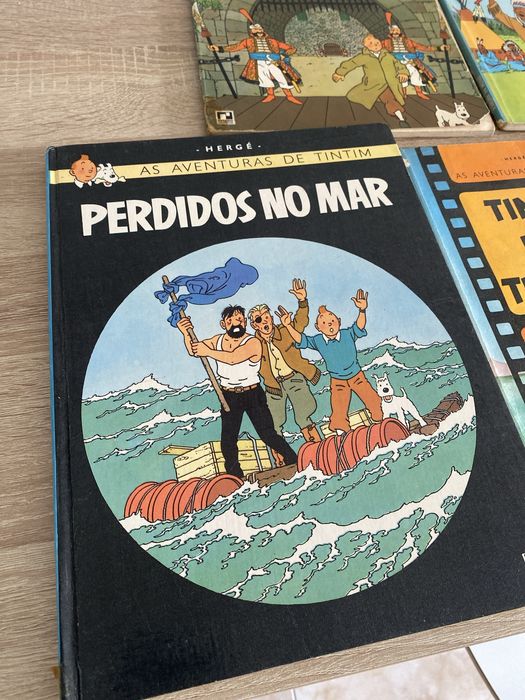 Livros TinTim colecao 4 livros