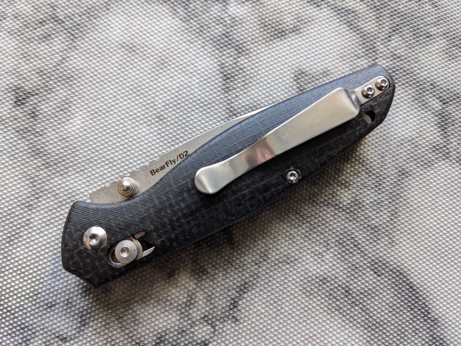 Нож Eafengrow EF966. Bear Fly. D2 steel. складной нож. ніж складний