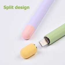 Capa  silicone proteção caneta apple pencil 2