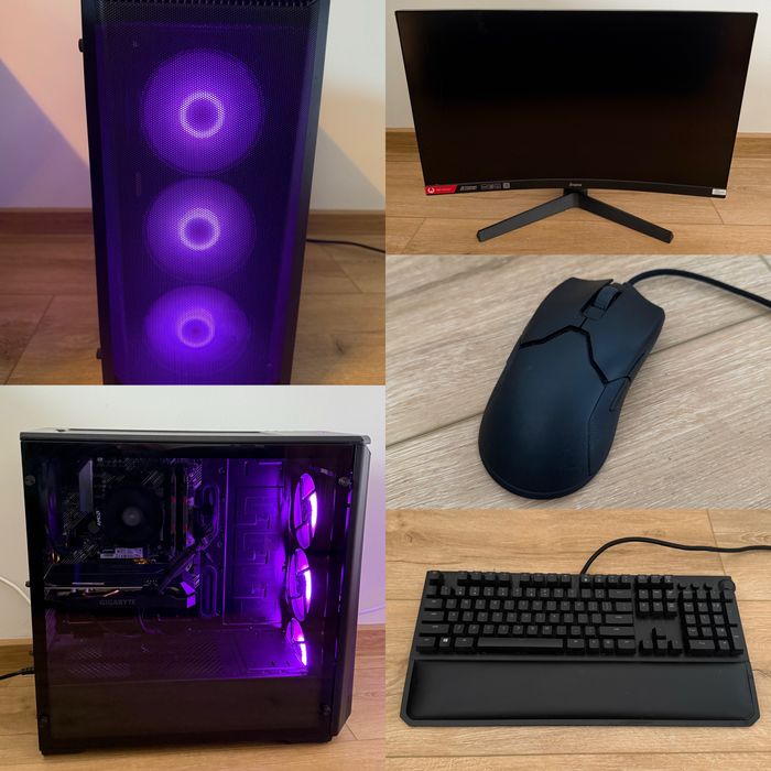 Kompletny Zestaw Gamingowy RGB - Ryzen 5 3600, GTX 1660 SUPER