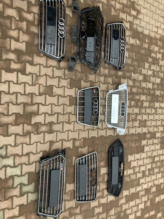 Решетка радиатора AUDI A1/TT/A3/A4/A5/A6/A7/A8 S-Line RS стили 05-23г.