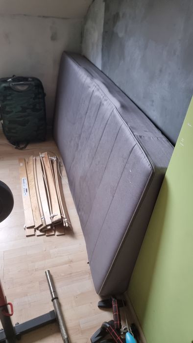 Łóżko pojedyncze 90x200 stelaż materac