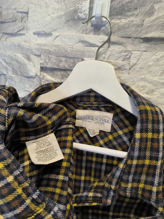 Koszula Ralph Lauren Denim & Supply Kratka Vintage Długi Rękaw XL
