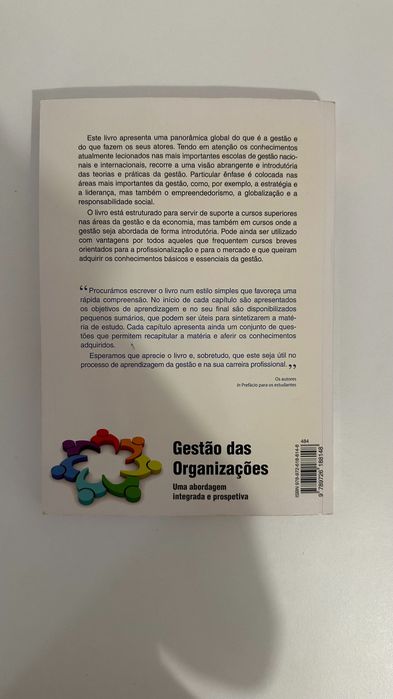 Gestão das Organizações - Uma abordagem integrada e prospetiva