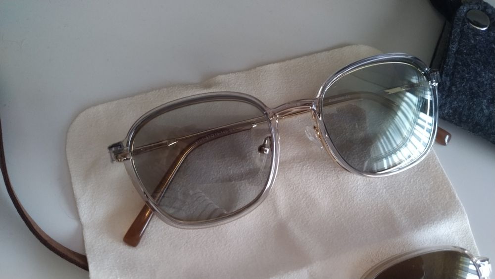 Óculos de sol clip on 4em1 Bauhaus