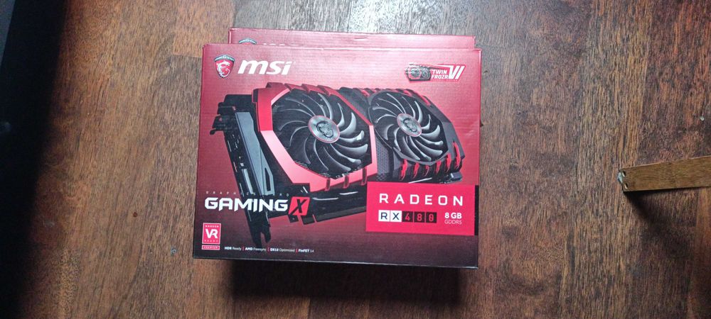 RX 480 karta graficzna 8GB ddr5 gaming twin frozr