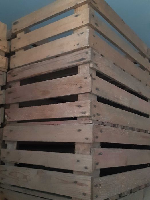 Skrzynki drewniane do warzyw, ziemniaków 60x40x20