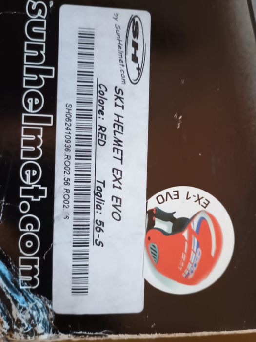 Kask narciarski dziecięcy 55/56 - S