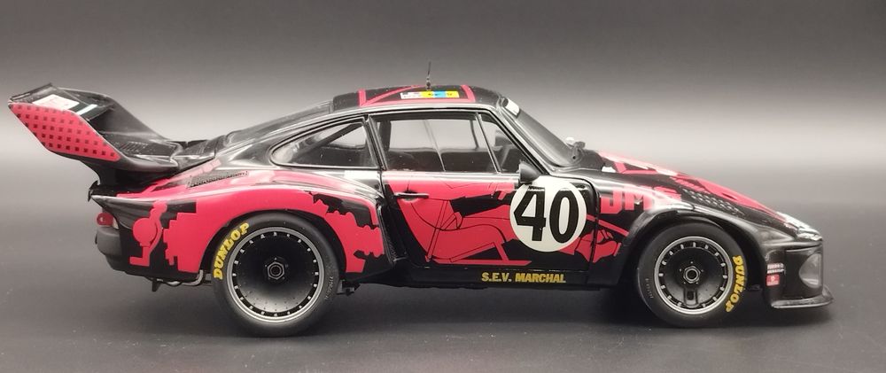 1:18 Exoto Racing Legends Porsche 935 Turbo JMS LeMans 1976 #40 X