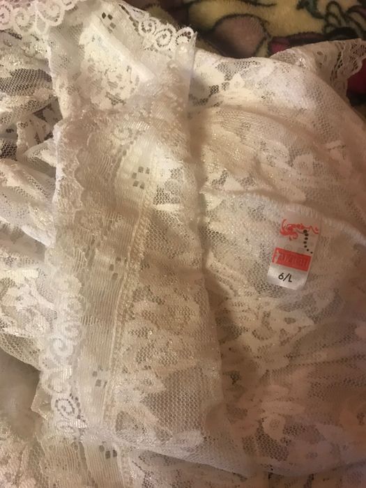 Новая белая гипюровая комбинашка very sexy, s,m,l 420 грн