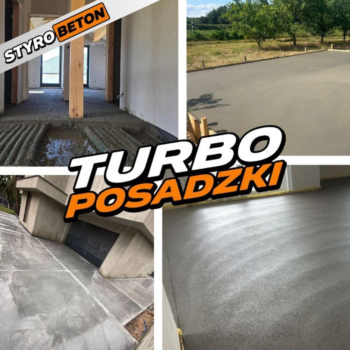 Posadzki Mixokret Przemysłowe STYROBETON Miksokret Wylewki Beton Płyty