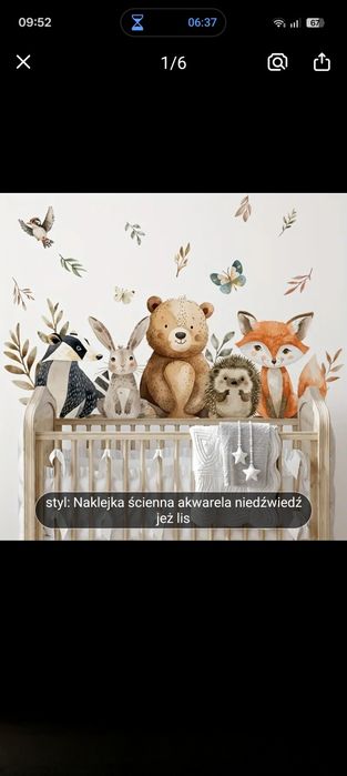 Naklejka na ścianę dla dzieci