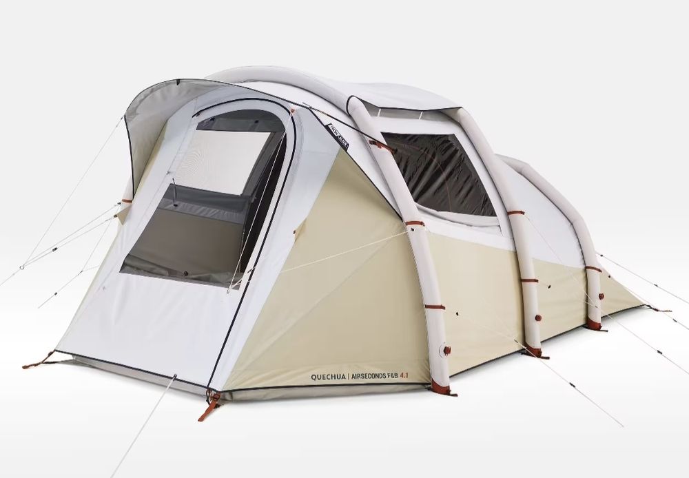 Tenda  de Campismo Air Seconds 4.1 Fresh & Black  Insuflável