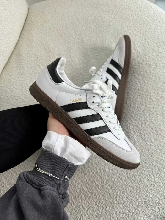 !БЕЗ Передплат! Adidas Samba White Black