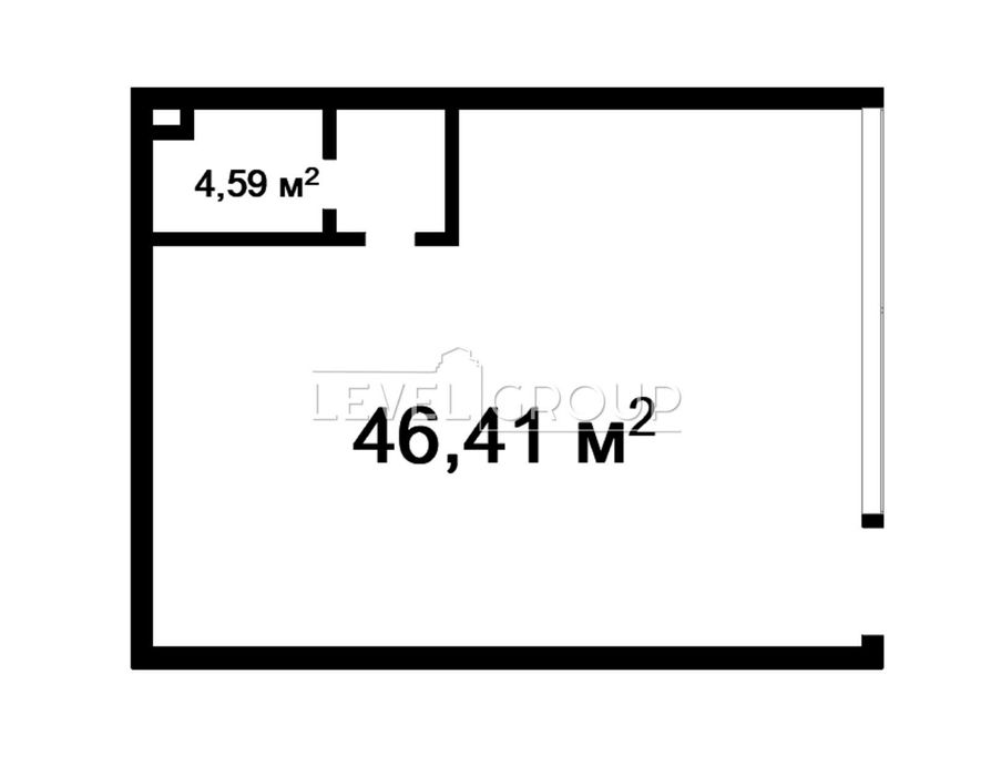 Продаж - Фасадне комерційне приміщення 51 м² у ЖК 'Диброва Парк'