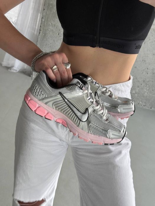 [БЕЗ ПЕРЕДОПЛАТ] Nike Zoom Vomero 5 Pink Foam Silver / кроссовки найк