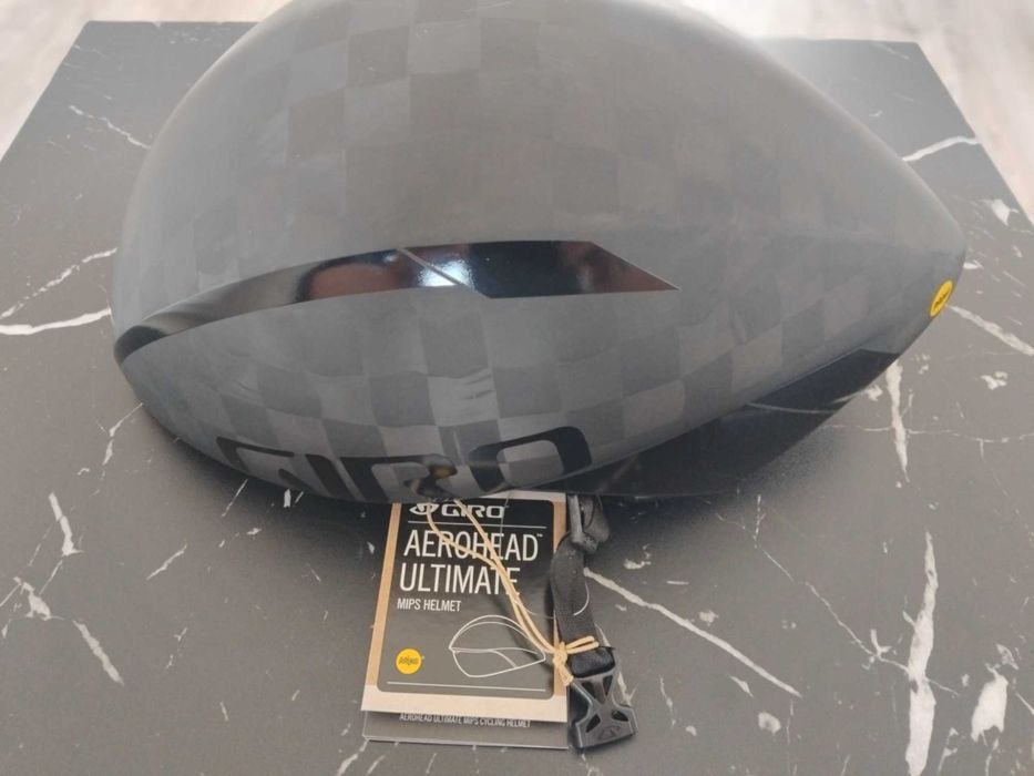 kask rowerowy Giro AEROHEAD ultimate  mips matt gloss black rozm. L (59-63cm)