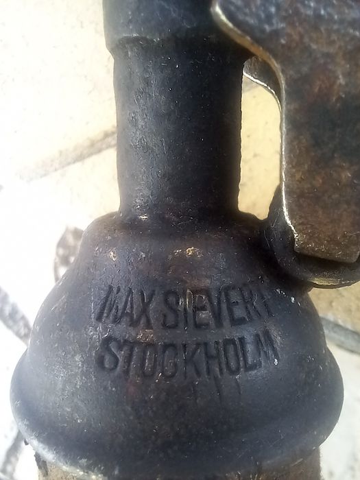 Maçarico de soldar Max Sievert Stockholm