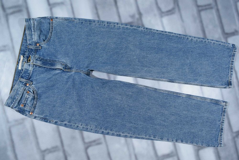Damskie spodnie jeansy Levis Loose Straight r 29/29 p 82 cm