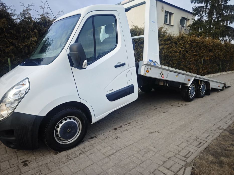 Opel Movano Algema  Algema hydraulicznie łamana z automatycznymi najazdami