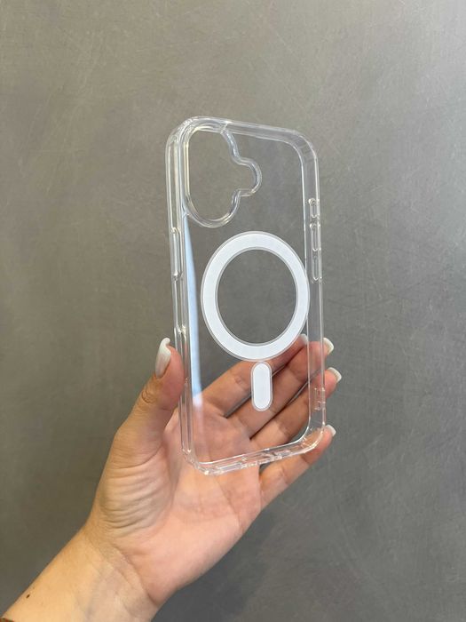 Чохол Clear Magsafe для iPhone 17 чохол айфон 17 чехол