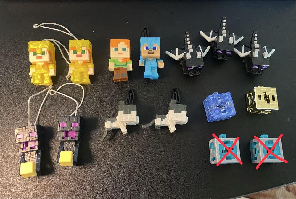 Іграшки Minecraft kinder joy