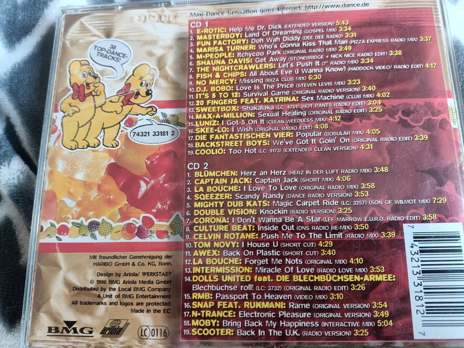 Various - Maxi Dance Sensation 20 (2xCD, Comp)(vg-)