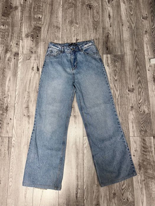 Блакитні джинси Wide Leg