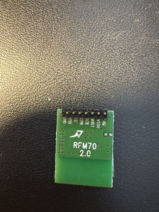 Moduły radiowe 868MHz i 2.4GHz RFM22B RFM70D ESP Arduino
