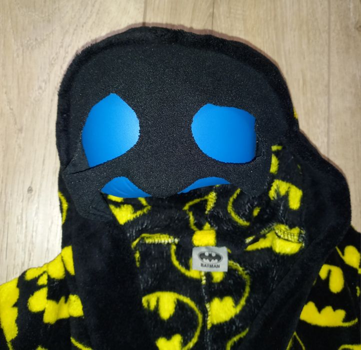 Флісовий Халатик Rebel малого Бетмена 98р 2-3 роки