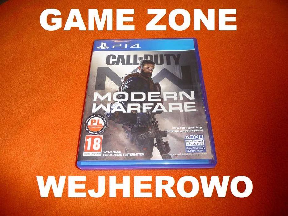 Call of Duty Modern Warfare PS4 + Slim + Pro + PS5 = PŁYTA PL