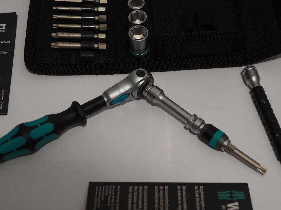 Wera zestaw bity nasadki klucze 8100 SA 6 grzechotka 1/4''